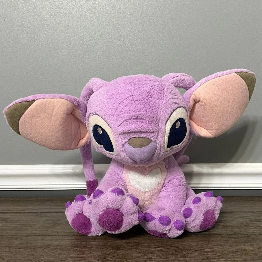 Disney Parks Angel Plush Purple‎ Lilo & Stitch Girlfriend Stuffed Animal Toy